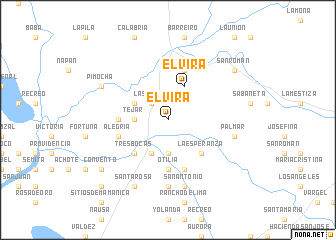 map of Elvira