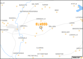 map of Elwood