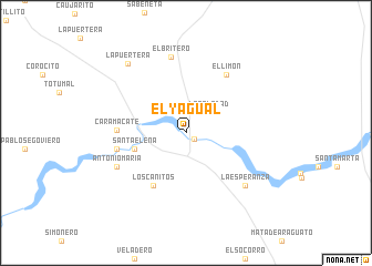 map of El Yagual