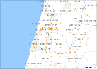 map of Elyashiv