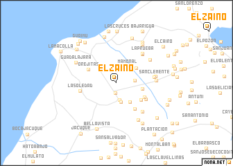 map of El Zaíno