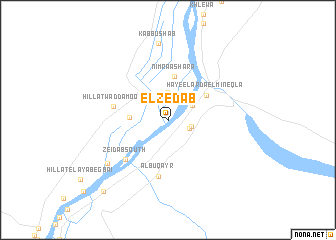 map of El Zedab