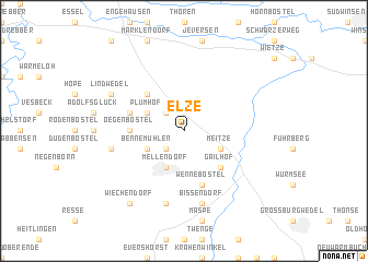 map of Elze