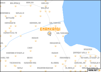 map of Emāmkandī