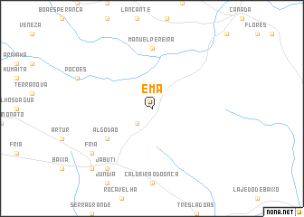 map of Ema