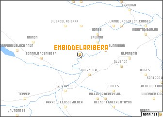 map of Embid de la Ribera