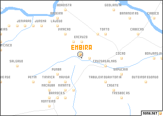 map of Embira