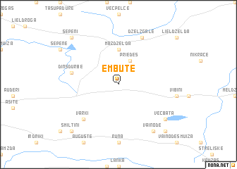 map of Embūte