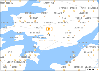 map of Emb