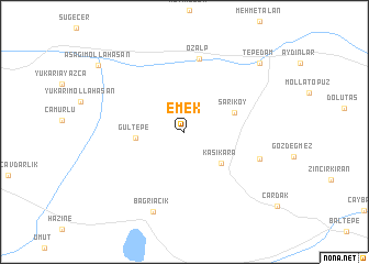 map of Emek