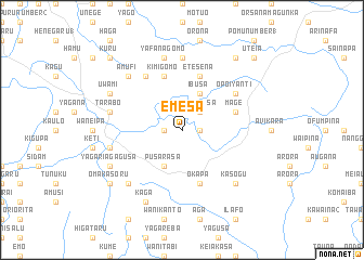 map of Emesa