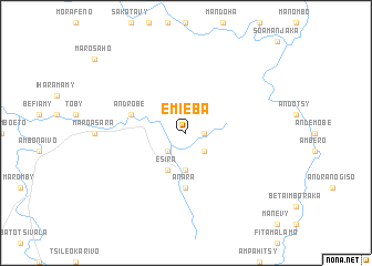 map of Emieba