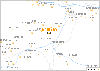 map of Eminbey