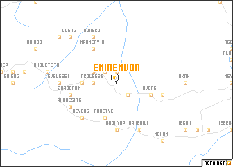 map of Eminemvon