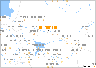 map of Emírrashi