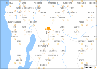 map of Emli