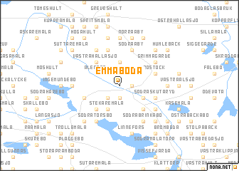 map of Emmaboda