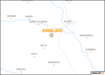 map of Emmalane