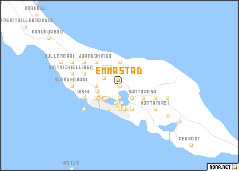 map of Emmastad