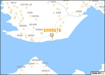 map of Emmaste