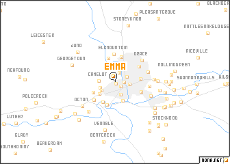 map of Emma