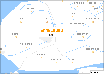 map of Emmeloord
