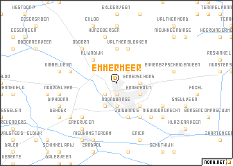map of Emmermeer