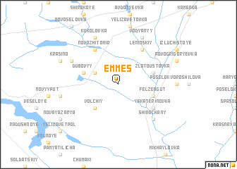 map of Emmes