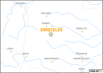 map of Emngcelen