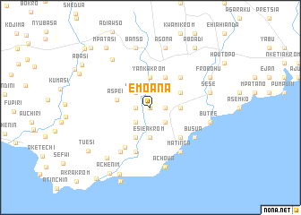 map of Emoana