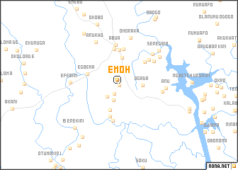 map of Emoh