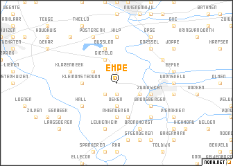 map of Empe