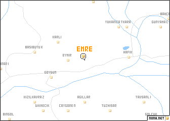 map of Emre
