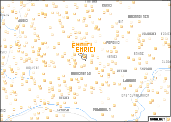 map of Emrići