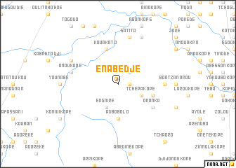 map of Enabedjé