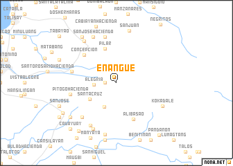 map of Enangue