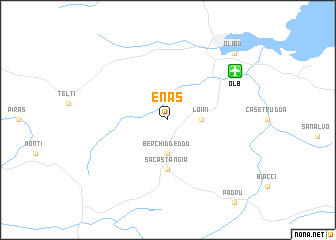 map of Enas