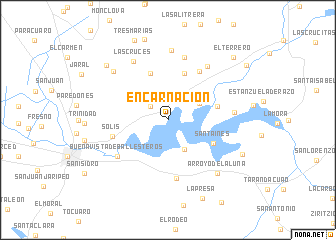 map of Encarnación