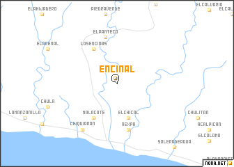 map of Encinal