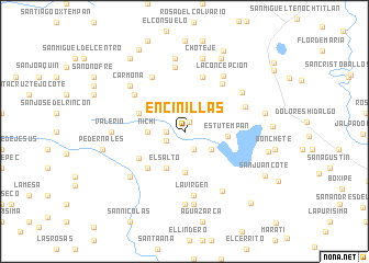 map of Encinillas