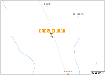 map of Encrucijada