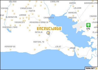 map of Encrucijada
