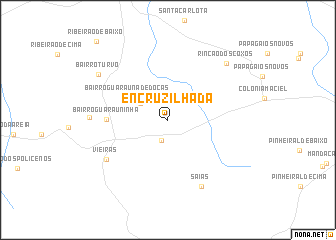 map of Encruzilhada