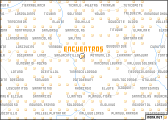 map of Encuentros