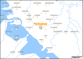 map of Endaka