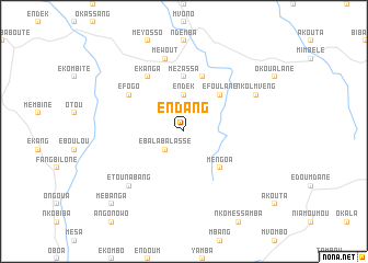 map of Endang