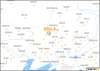 map of Endla