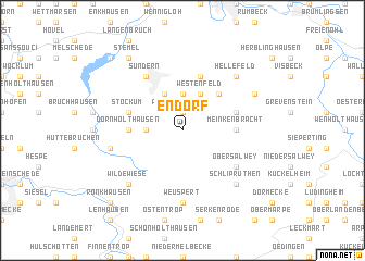 map of Endorf