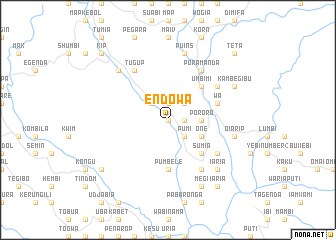 map of Endowa