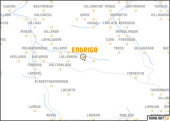 map of Éndriga